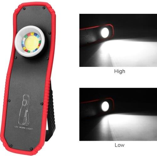 FangNymph USB Rechargeable LED Work Light Portable Hanging Hook Flashlight Camping Car Repairing Workshop Emergency Lighting