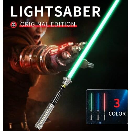 Cosplay Lightsaber with Light Sound Led Red Green Blue Saber Laser Upgrad Lightsaber Luminous Light Up Luke Gift Toys Gift
