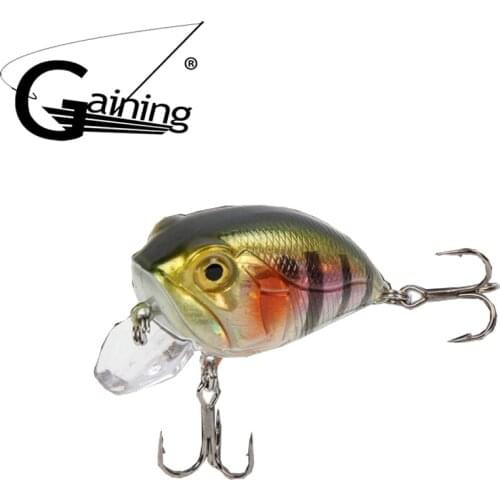 Mini Crankbait 40mm 8g Chubby Spinner Topwater Crankbait Artificial Hard Bait Wobblers Minnow Fishing Lures
