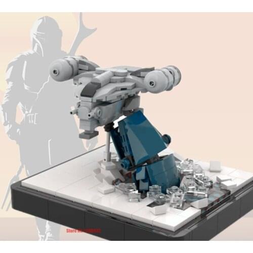 New UCS Razor Model Crest Star Space Seris Toys Wars MOC-48067 37840 75292 Building Blocks Bricks Kids Toys Gifts