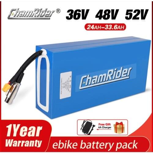 Original 48V Battery Pack 52V 20AH Ebike Battery for electric bike 36V Lithium Battery Pack 50A 2000W battery 21700 Li-Ion Cell