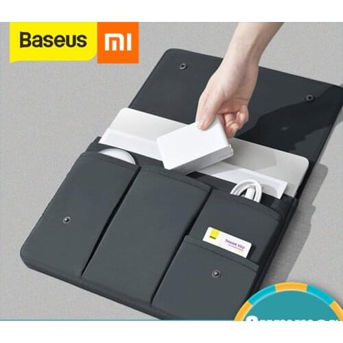 Xiaomi Baseus New Laptop Sleeve Bag Notebook Bag Case Cover for Macbook Air Pro 13 16 Case Laptop Waterproof Sleeve Case Hot