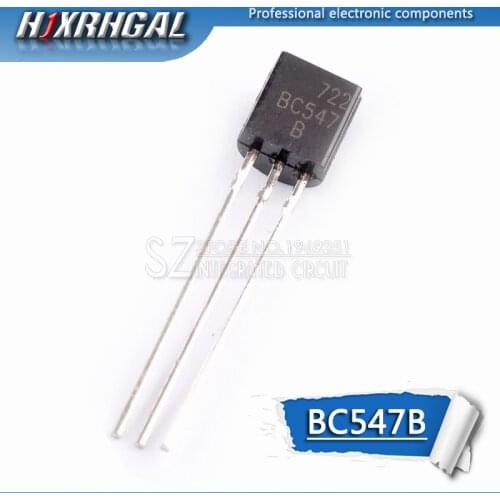 5pcs BC547B TO-92 BC547 TO92 547B triode transistor