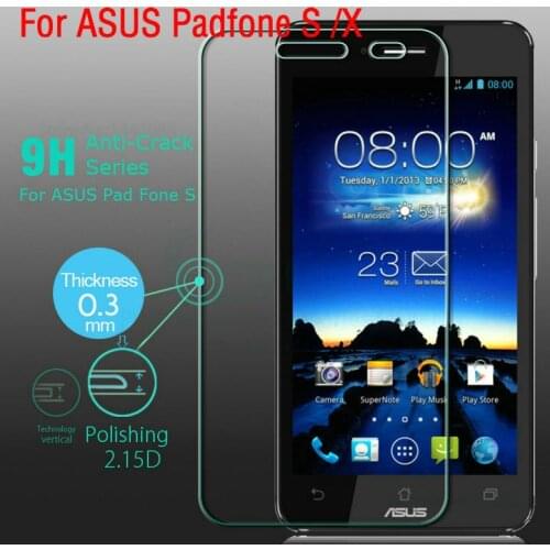 For ASUS PadFone S Tempered Glass Original 9H High Quality Protective Film Explosion-proof Screen Protector For PadFone X PF500K