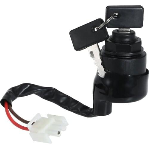 Replacement for Yamaha Golf Cart Ignition Key Switch & Keys Gas Or Electric G11 G16 G21 96-04 JN8-82510-09