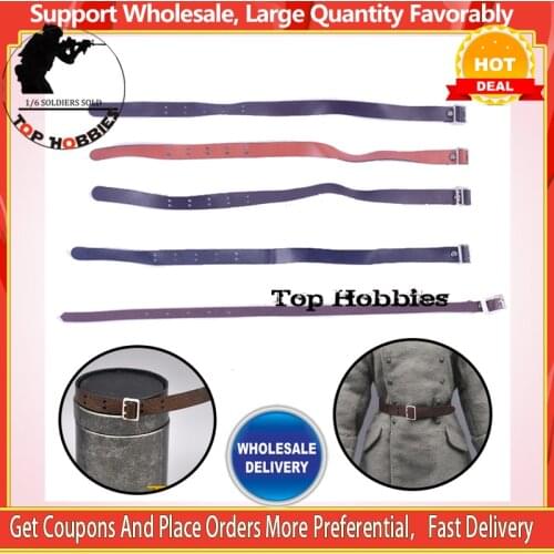 1/6th German Military WWII Soldier Belt In 12Inch Action Figure Accessory Leather Belt Model Toy Gift