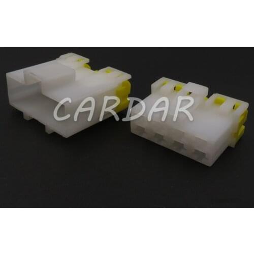 1 Set 8 Pin Automotive Plug Electrical Wiring Harness Socket With Terminals