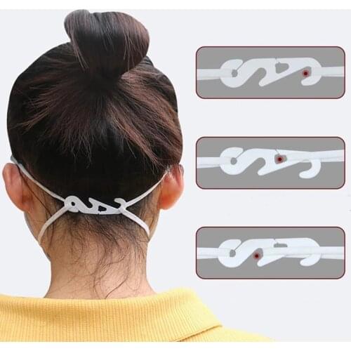 10/20 pcs Adjustable Anti-slip Silicone Mask Ear Grips salvaorejas Mascarillas Extension Hook Masks Buckle Holder Dropship
