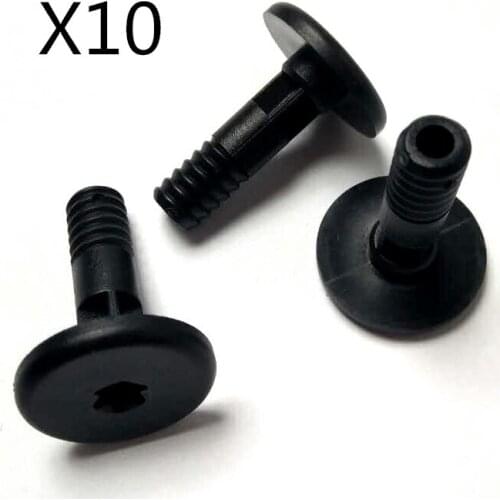 10 Pieces Rocker Panel Moulding Clip for BMW 51717066229 / 51717066226