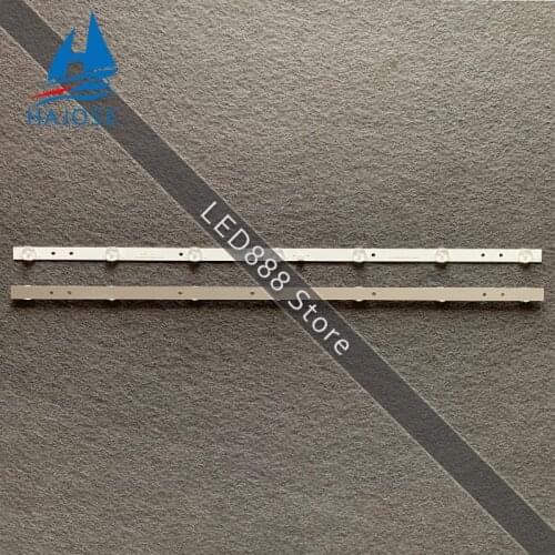 4 PCS/Lot 59cm 7leds 6V 32 inch LED TV Backlight Strips for 32'' Haier LD32U3100 CRH-F323030020756P-REV1.0 Optical Lens Fliter