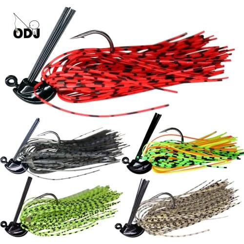 5pcs/High Quality Lot Spinnerbait Fishing Lure Rubber Jig Buzz Bait Artificial Bass Fishing Lure Beard Pike 5g 7g 10g 14g