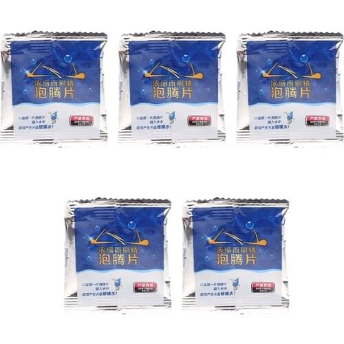 5Pcs Auto Car Windshield Glass Washer Window Cleaner Effervescent Tablets Solid