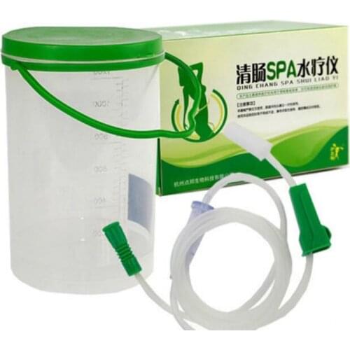 Applier "Domestic portable detoxification colon cleansing enema bottle 1200 ml bucket. "