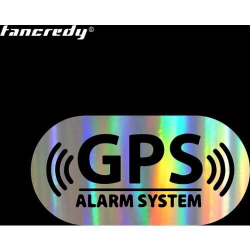 Car Sticker Styling GPS Alarm Location Car Bumper Stickers and Decals Car Styling Decoration Door Body Window Vinyl Stickers