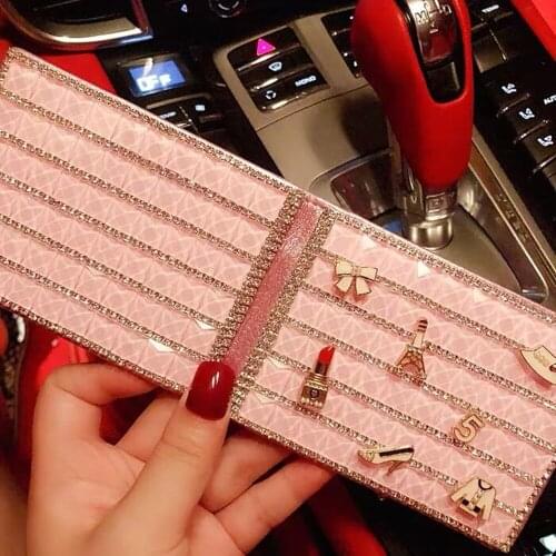 Auto Driver License Cover Crystal Lovely Car Driving License Crocodile Leather Case For Car Driving Documents Card Credit Holder