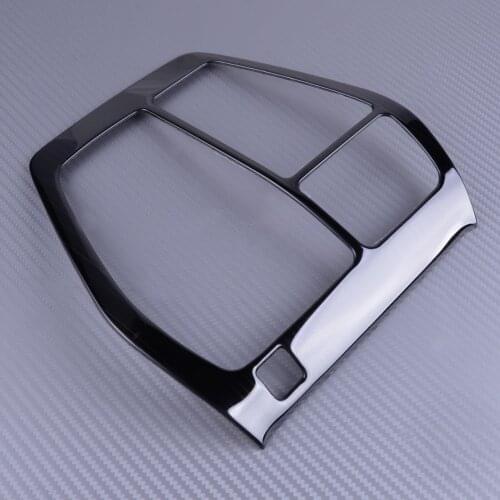DWCX Stainless Steel Car Front Console Gear Shift Panel Cover Trim Mouldings Styling Black Fit for Toyota RAV4 2019 2020