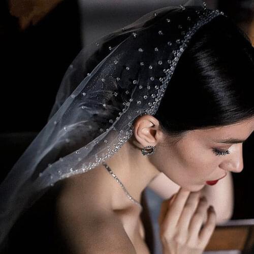 Elegant Long Wedding Veil Two Layer Bridal Veils