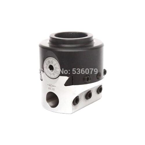 F1-25 boring head, diameter 100mm, Graduation: 0.01mm