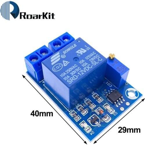 DC 12V Battery Undervoltage Low Voltage Cut off Automatic Switch Recovery Protection Module Charging Controller Protection Board