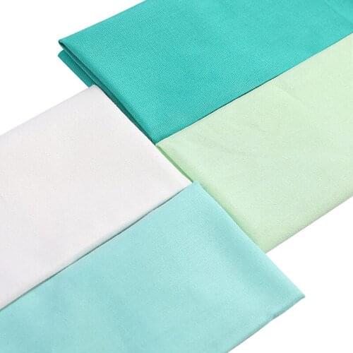 Dailylike 4Pcs Cotton Fabric Set 100% Cotton Fabrics For Sewing Textile Quilting Curtain Tablecloth Quilting Patchwork DIY Craft