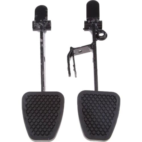 2 Pieces Throttle/Accelerator Brake Pedal Set for Go Kart UTV Racing