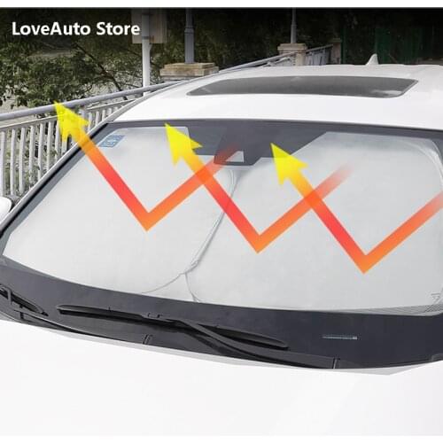 For Toyota RAV4 RAV-4 XA50 2021 2020 2019 Front Sunshade Window Windshield Shade Covers UV Protection Sunscreen Insulation