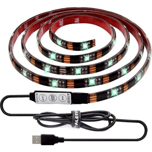 5V USB RGB Led Strip With Controller for TV Backlight Decoration