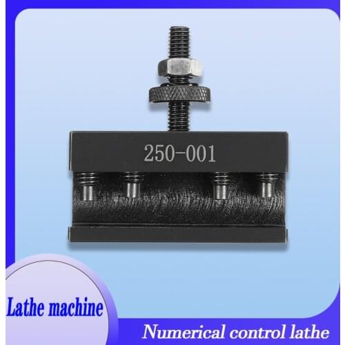 Lathe machine 250-001 Cnc Lathe Tool Holder Quick Change Post Cutter Holder Screw Kit Boring Bar Turning Facing Lathe Drilling