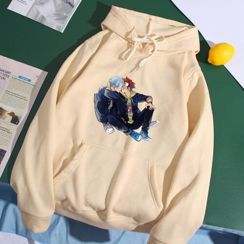 SK8 The Infinity Hoodies Men Casual Harajuku Hooded Sweatshirt Japanese Anime Comics Tops Mens Autumn Warm Oversized Streetwear
