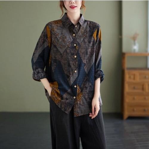 UETEEY Women's Printed Shirts