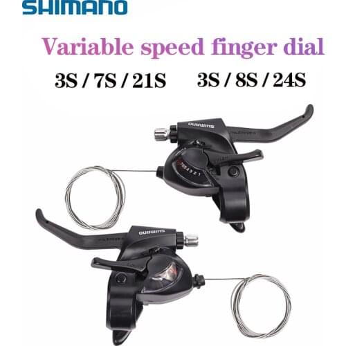 SHIMANO ST-EF41 ST-TX800 MTB transmission Dial Bicycle Shift Lever 3x7S 3*8S Suitable For Mountain Bikes