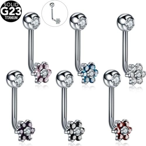 1PC G23 Titanium Genital PiercingS Vagina Piercings Sexy Pussy Rings Piercings Christina Vertical Hood Piercings Body Jewelry