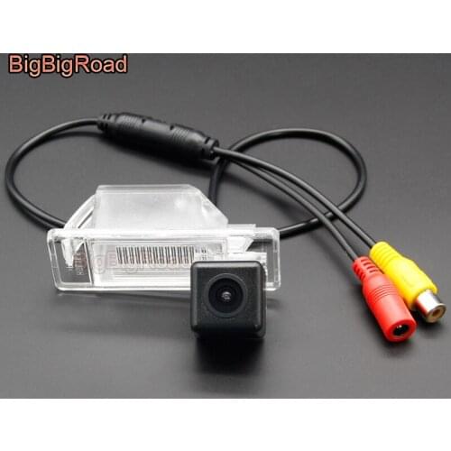 BigBigRoad Vehicle Wireless Rear View Camera HD Color Image For Nissan Kicks Geniss Pathfinder Dualis Navara March Latio Patrol