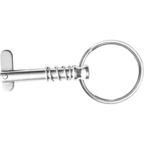 Stainless Steel Quick Release Pin 1/4" W/ Pull Boat Bimini Top Fittings