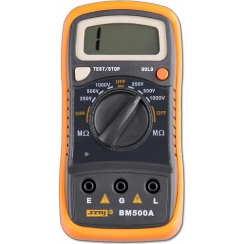 BM500A Digital Insulation Resistance Test meter digital multimeter megger test meter