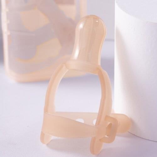 Childrens Silicone Molar Finger Cots Anti-bite Hand Device for Infant Baby Toddler Sucking Need Maternal & Baby Product