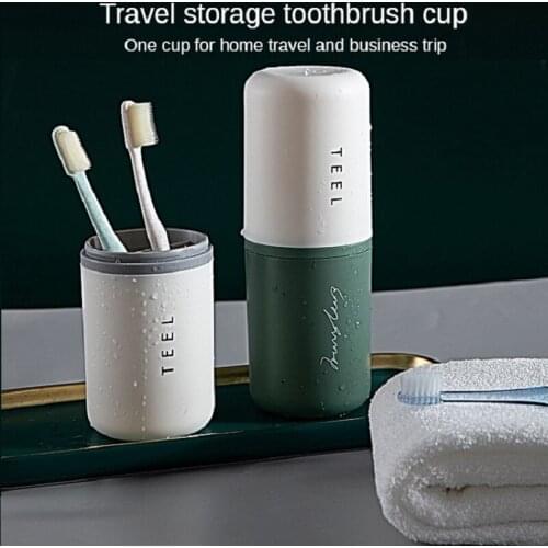 Travel Wash Cup Toothbrush storage box Portable dental cup Toothbrush mouthwash cup Travel Wash storage