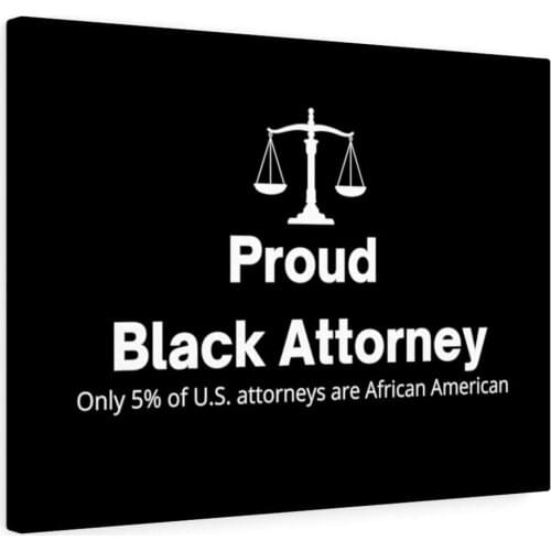 Canvas Paintings Home Decor Proud Black Attorney Modular Cool Pictures Modern Printed Poster For Living Room Wall Art No Frame