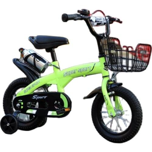 2020 hot sell Wisdom children bicycle boy 12/14/16 inch 2-9 years old baby bicycle stroller men and women children single