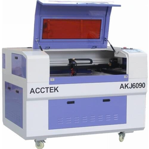 6mm Thick Acrylic Sheets Cutting Machine with Exhaust Fan USB port CO2 Laser Engraving Machine