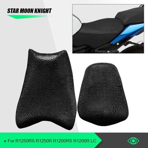 Motorcycle Accessories Protecting Cushion Cool Covers For BMW R1250RS R1250R R1200RS R1200R LC Nylon Fabric Saddle Seat Cover