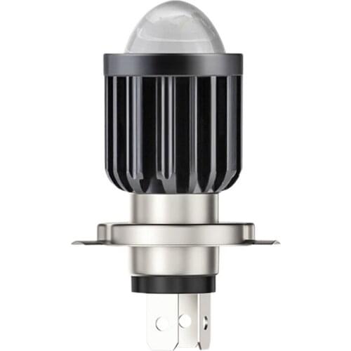NEW-H4 LED Spotlight Small Light Bulb LED Motorcycle Modified Headlight Integrated Two-Color Headlight Accessories