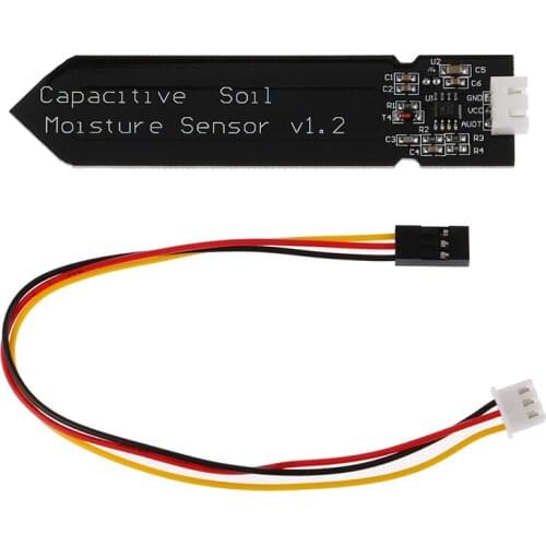 NEW ! Capacitive soil moisture sensor not easy to corrode wide voltage wire for arduino