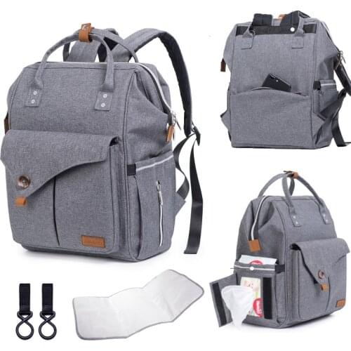 Mommy bag reflective backpack large capacity stroller bag waterproof maternity diaper bag baby travel nappy bag