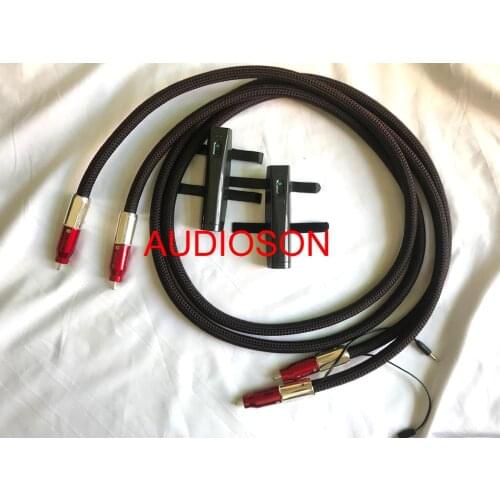 AUDIOSON -- Hi-End FIRE analog RCA Interconnect Cable with 'NEW' 72V DBS
