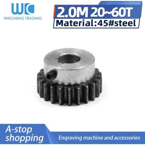 1/2/4PCS convex gear 2 mold 20T~60T standard inner hole 10/12/14/15/16/17/18/19/20/22 spur gear