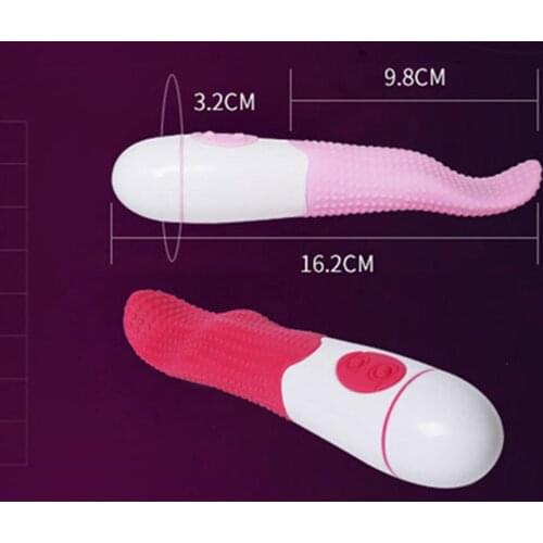 2017 USB Powerful Oral Clit Vibrators for Women Waterproof AV Tougue G Spot Vibrators Sex Toys Stimulation Silent Massager ST156
