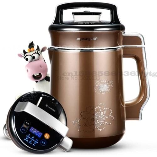 220V/1000W Soybean Milk Machine Soymilk Maker Intelligent Blenders Food Mixers Reservation Filter Free with Separate Hopper