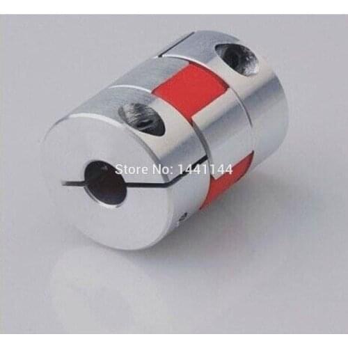 4pcs/lot CNC Flexible Jaw Spider Plum Coupling Shaft Coupler 4/ 5/6/6.35/8/9.5/10/12mm D25mm L30mm for cnc parts