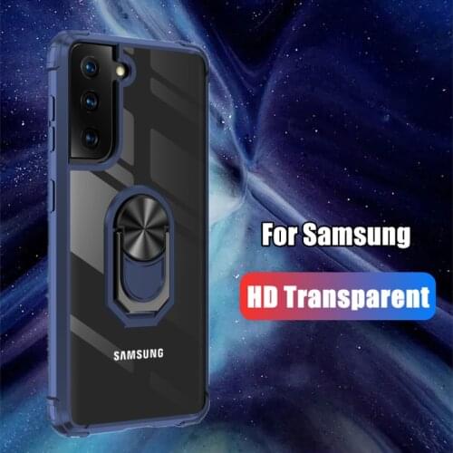 Transparent Case For Samsung Galaxy S20 FE S10 Lite 2020 S8 S9 Plus Magnet Case Cover For Samsung S Note 20 Ultra 10 Plus 9 8